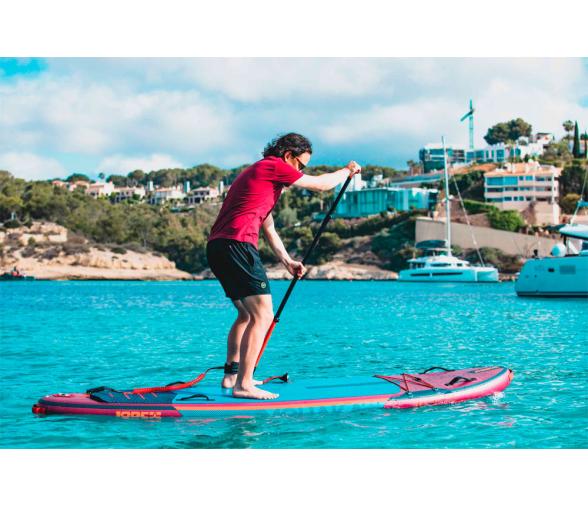 Jobe Camiseta Unisex Burgundy