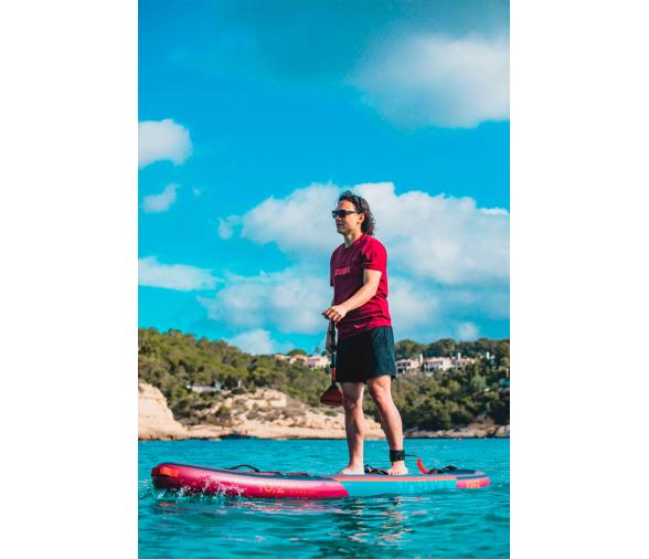 Jobe Camiseta Unisex Burgundy