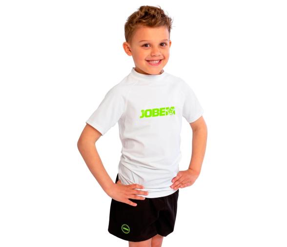 Jobe Camiseta Protección Solar Manga Corta Blanco