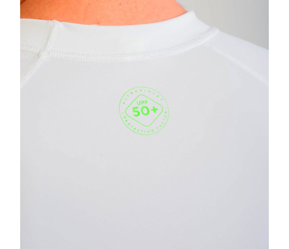 Jobe Camiseta Protección Solar Manga Larga Hombre Blanco