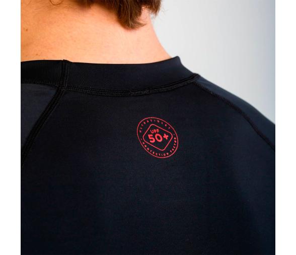 Jobe Camiseta Protección Solar Manga Larga Hombre Negro