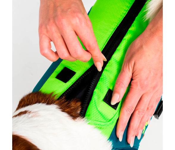 Jobe Chaleco para mascotas Verde Lima