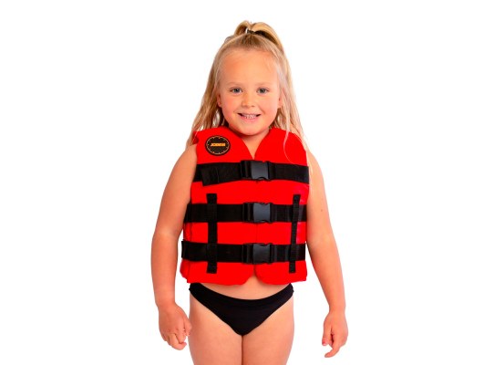 Jobe Chaleco Salvavidas Nylon Niños Rojo