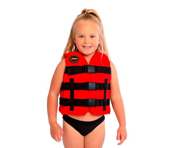 Jobe Chaleco Salvavidas Nylon Niños Rojo