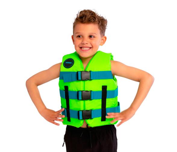Jobe Chaleco Salvavidas Nylon Niños Verde Lima