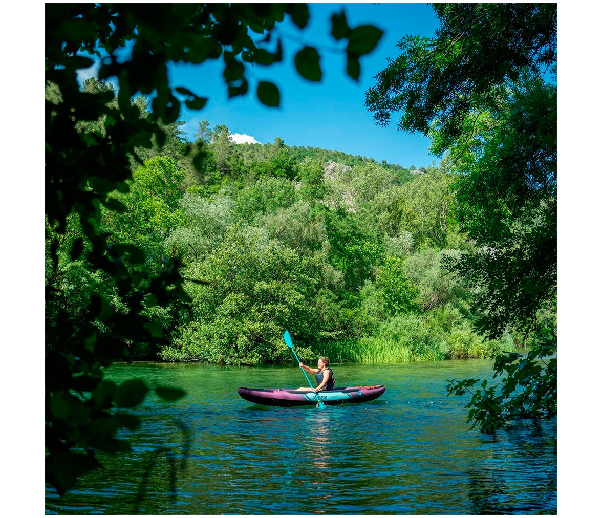 Jobe Croft 340 Pack Kayak Hinchable Sunset Purple