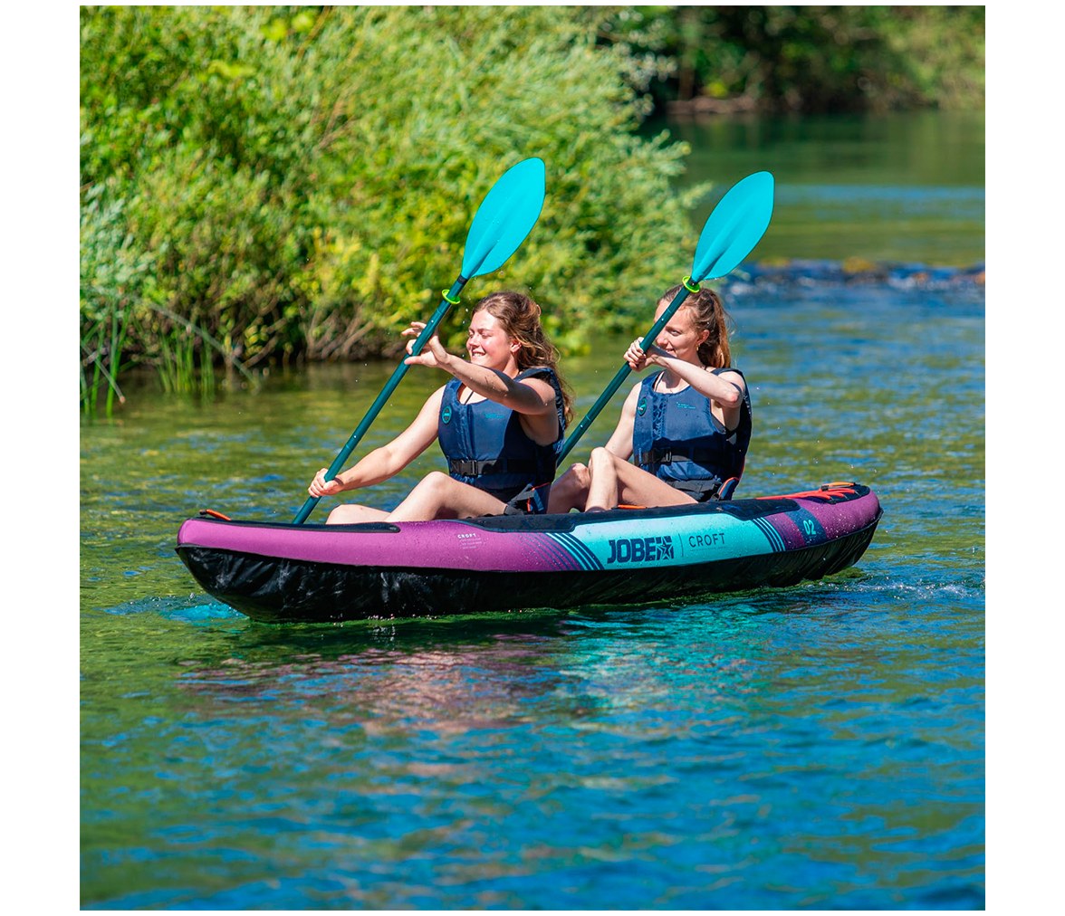 Jobe Croft 340 Pack Kayak Hinchable Sunset Purple