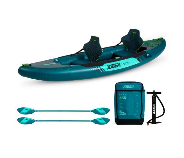 Jobe Gama 360 Pack Kayak Hinchable Verde Atlántico