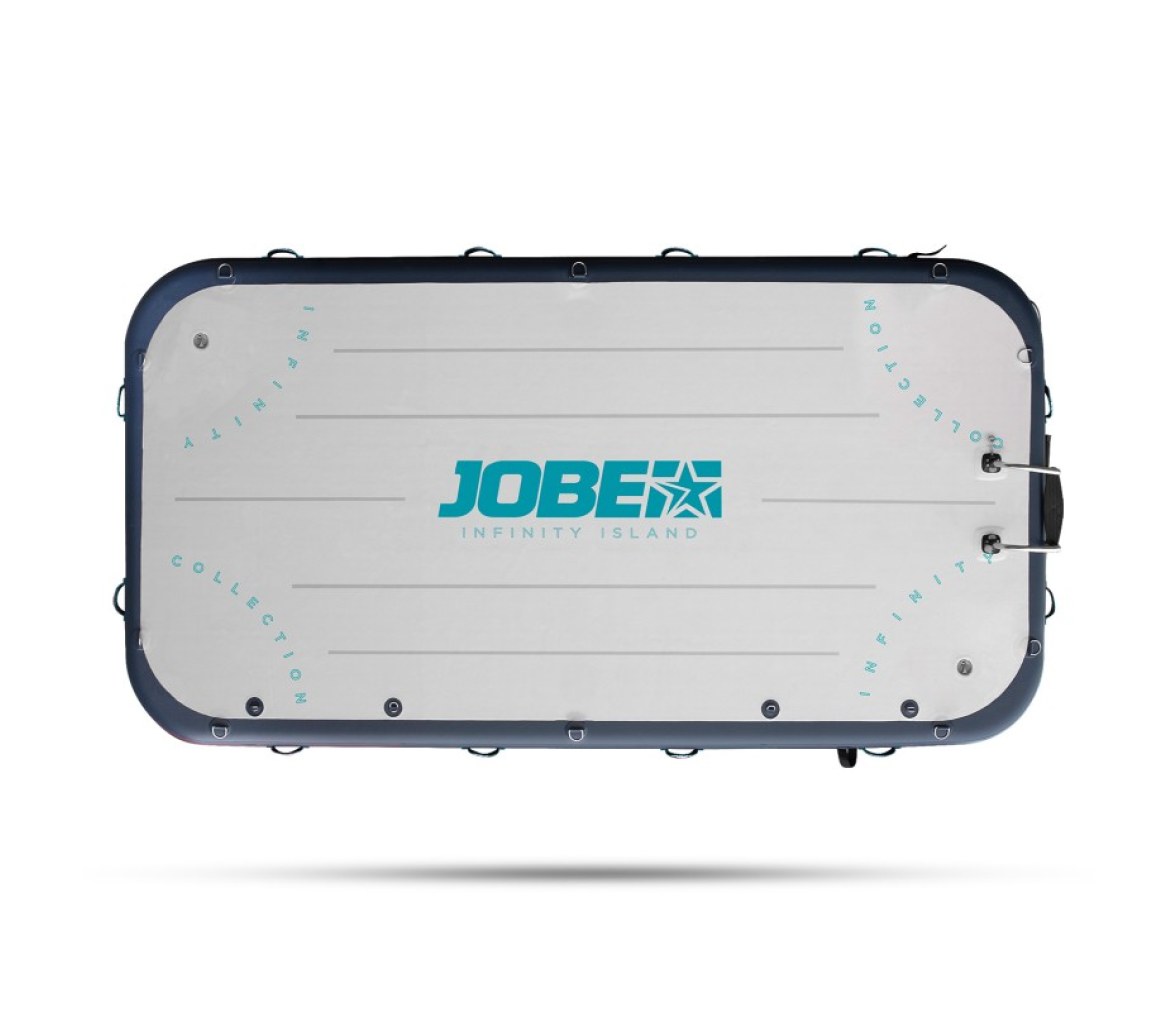 Jobe Infinity Island Muelle Inflatable sin hinchador y escaleras