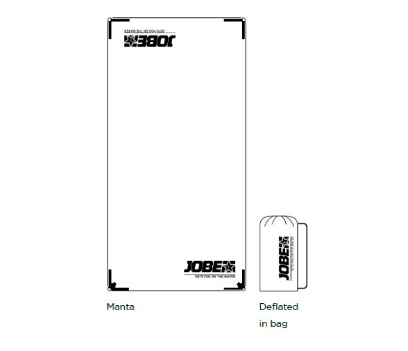 Jobe Manta Esterilla Flotante