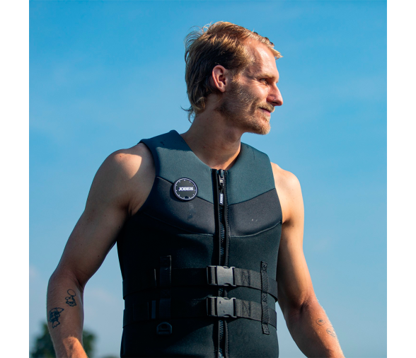 Jobe Neopreno Chaleco Salvavidas Hombres Grey