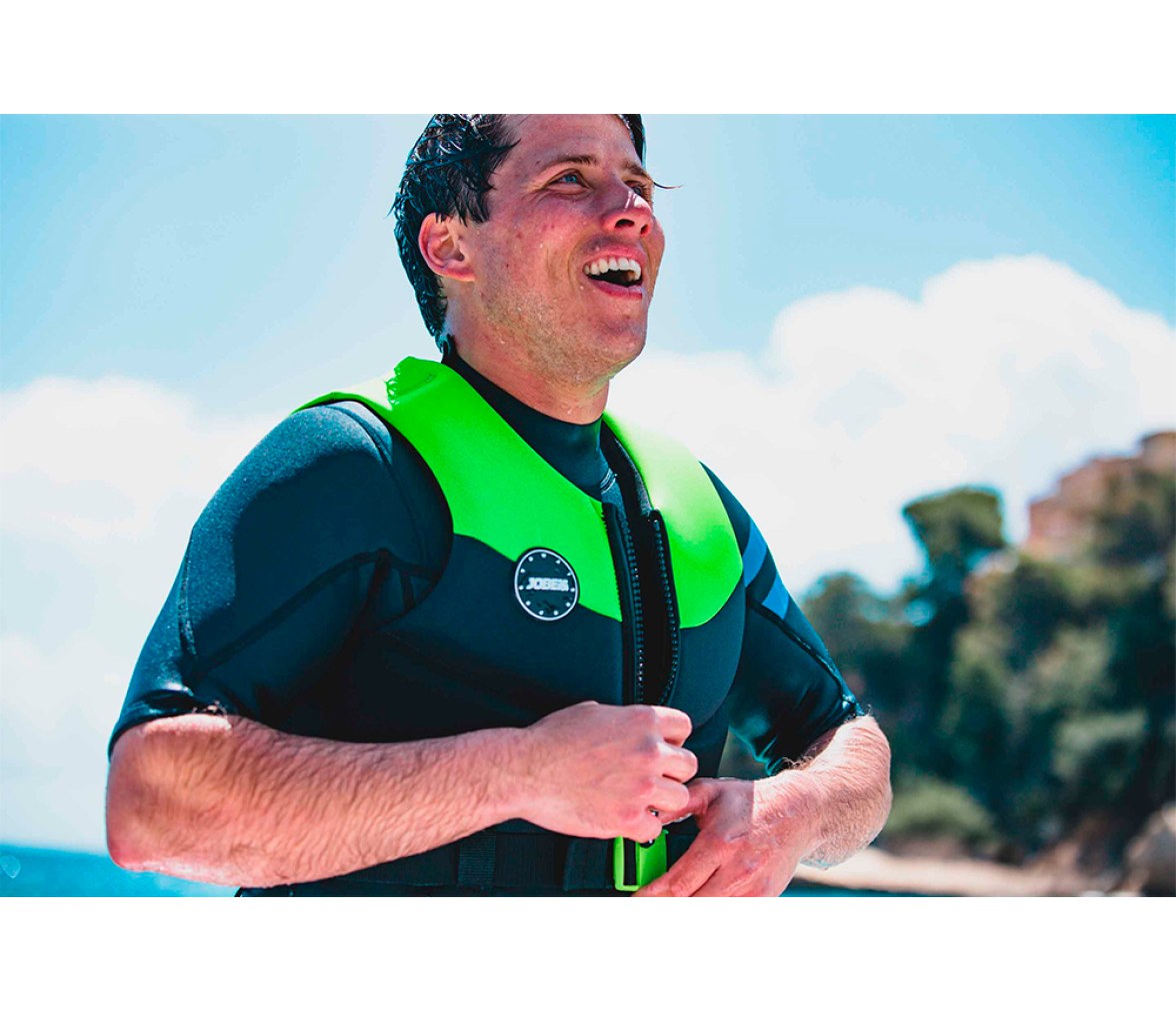 Jobe Neopreno Chaleco Salvavidas Hombres Verde Lima