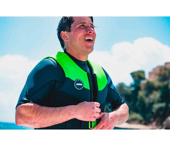 Jobe Neopreno Chaleco Salvavidas Hombres Verde Lima