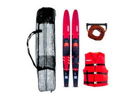 Jobe Pack Esquis Acuáticos Rojo Allegre 67"
