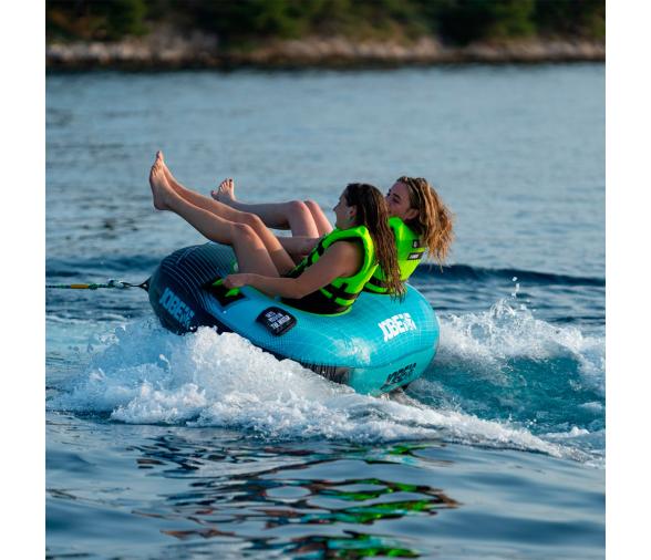 Jobe Rumble Deslizador Remolcable Turquesa 2P