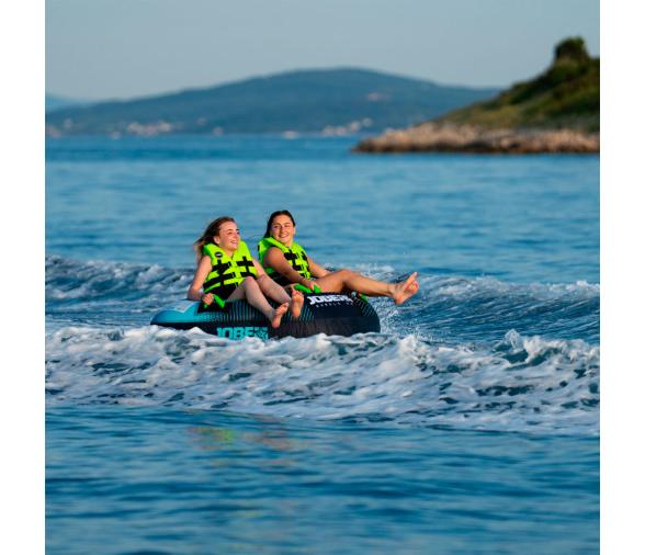 Jobe Rumble Deslizador Remolcable Turquesa 2P