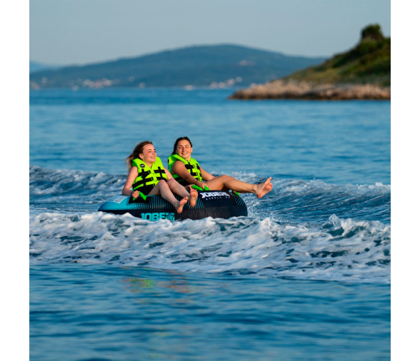 Jobe Rumble Deslizador Remolcable Turquesa 2P