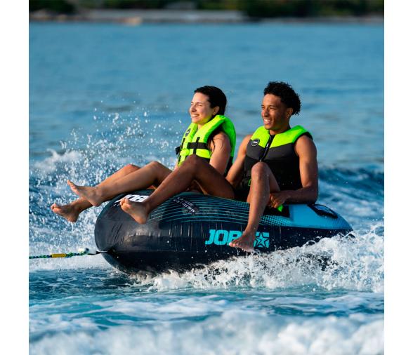 Jobe Rumble Deslizador Remolcable Turquesa 2P