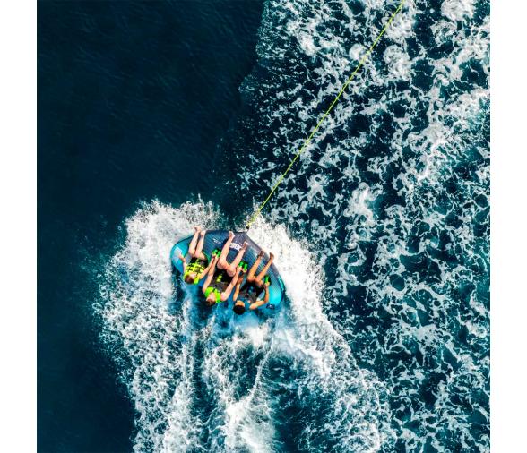 Jobe Rumble Deslizador Remolcable Turquesa 3P