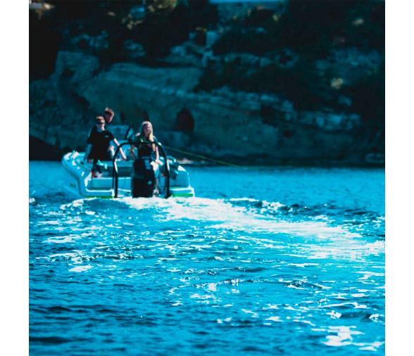 Jobe Slash Kneeboard Lime Green