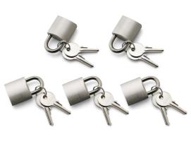 Kit Containing 5 Pad Locks same kary