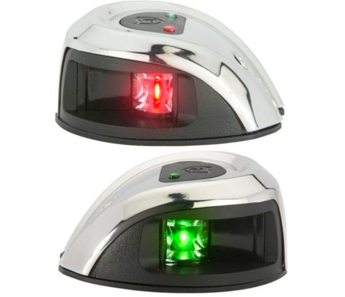 Juego de Luces de Costado Babor-Estribor con Led