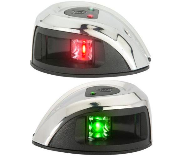 Juego de Luces de Costado Babor-Estribor con Led