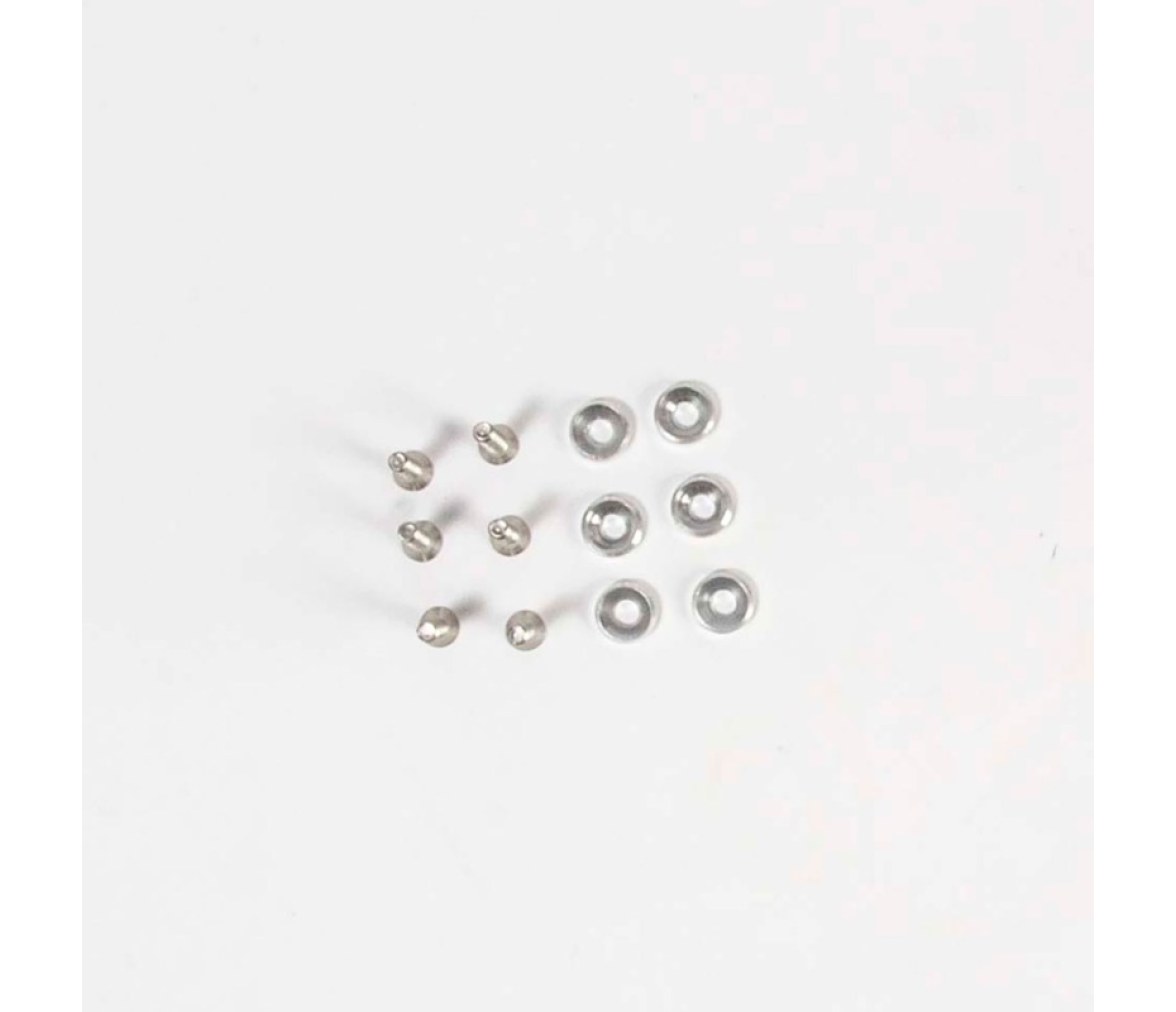 Juego de tornillos para placa frontal de esquí acuático de aluminio