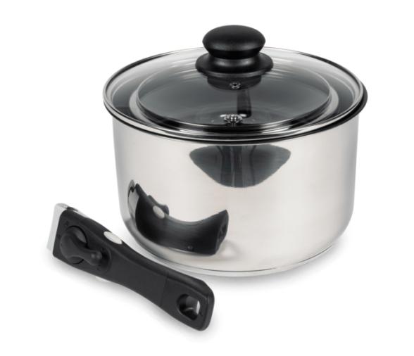 Kampa 2 Cacerolas con Mango Desmontable