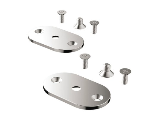 Kit 2 placas + Tornillos para Asas de Elevación