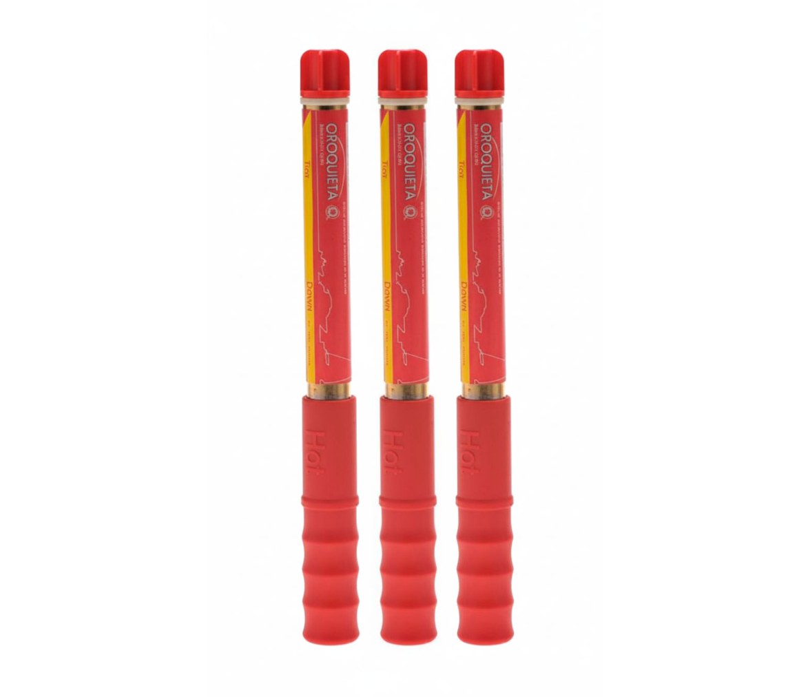 Kit 3 Bengalas Rojas