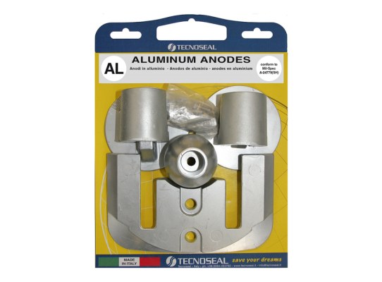 Tecnoseal Kit Anodos Mercury Bravo Iii-2004 Tecnoseal Kit Anodos Mercury Bravo Iii-2004