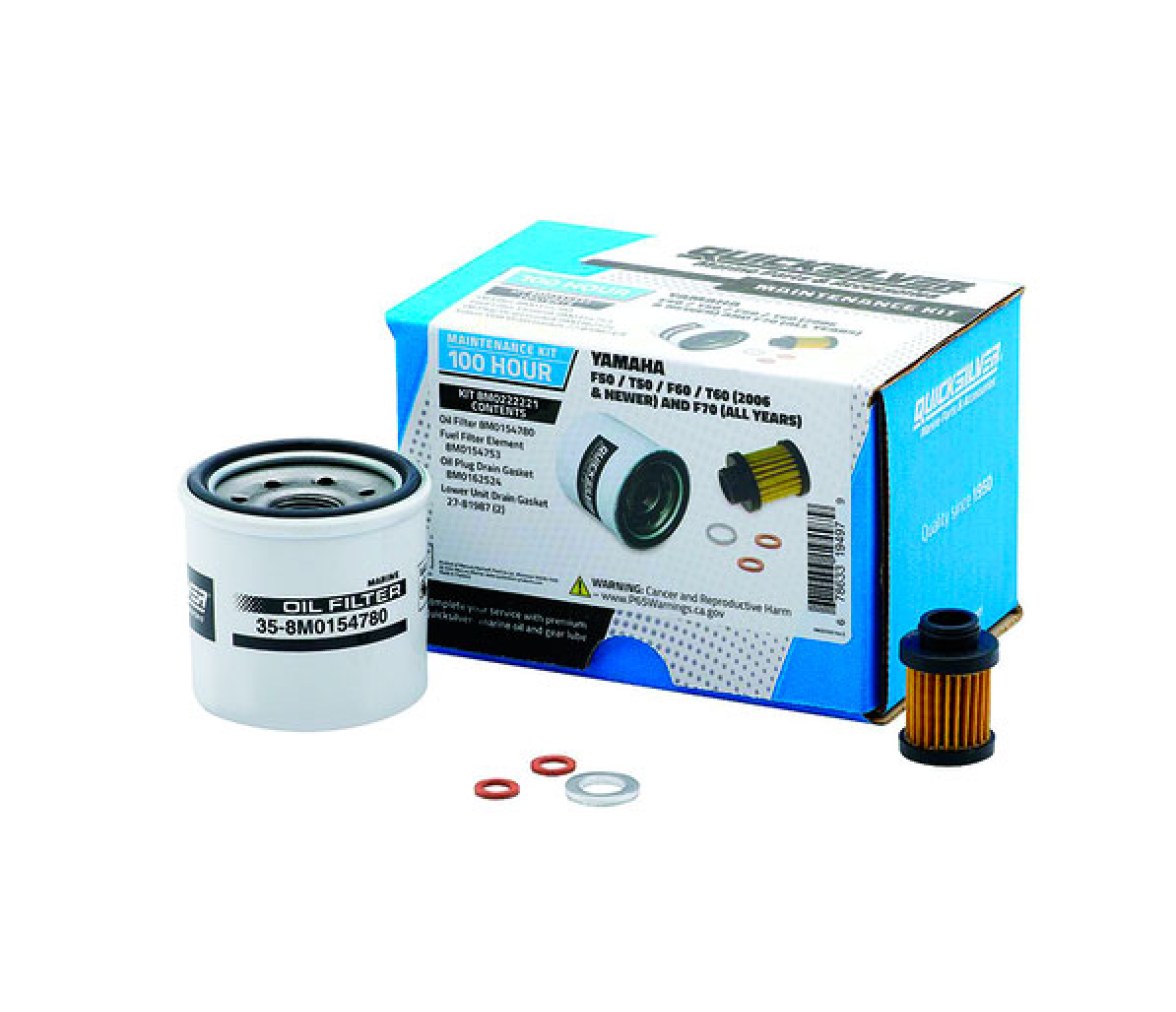 Kit de 100 horas Yamaha F50/F60 (2006 y posteriores) + F70