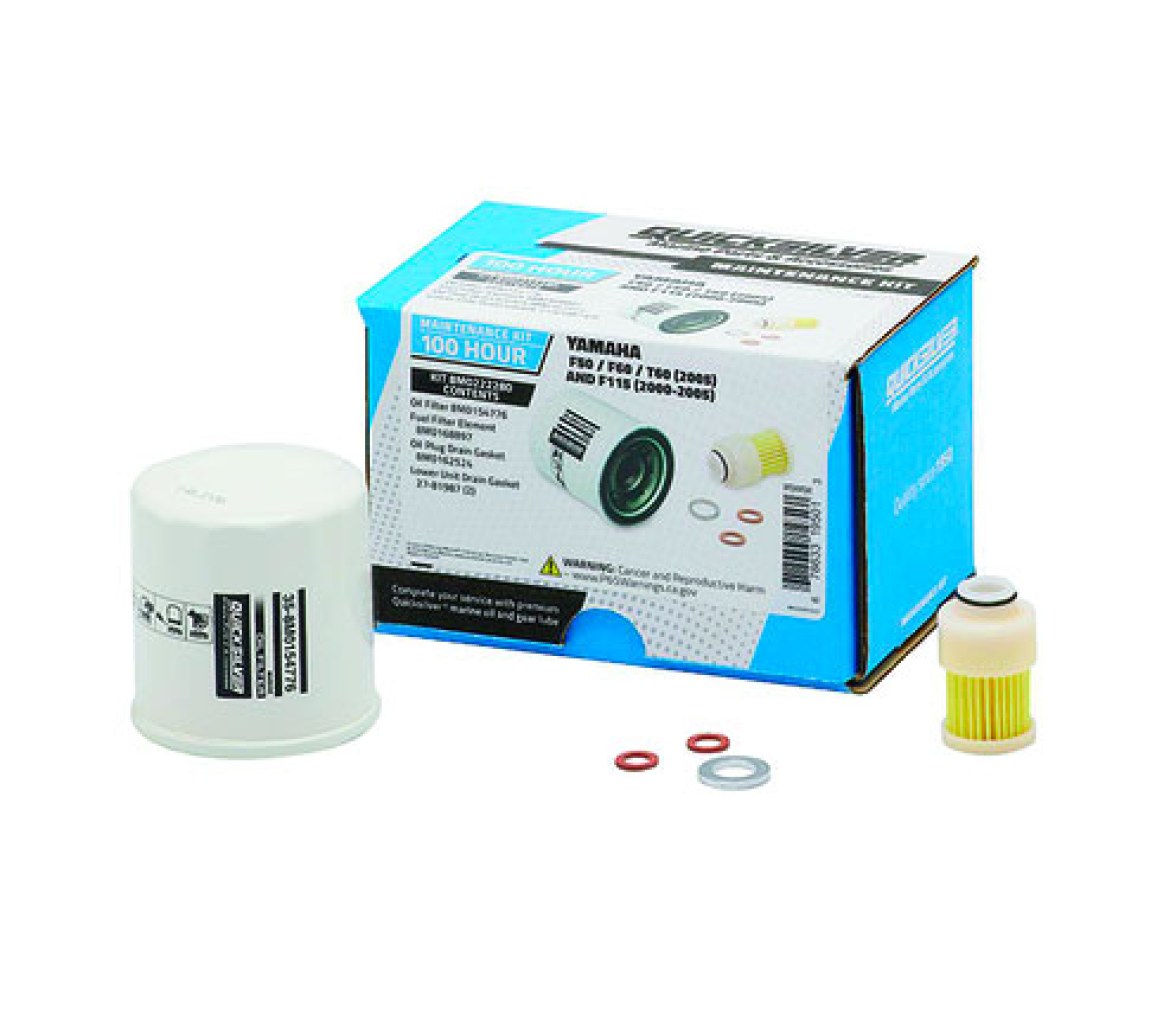 Kit de 100 horas Yamaha F50/F60/T60 (2005) + F115 (2000-2005)