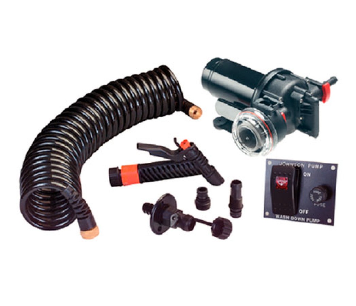 Kit de Baldeo con Bomba de Presion Aqua Jet Johnson Pump 5.2