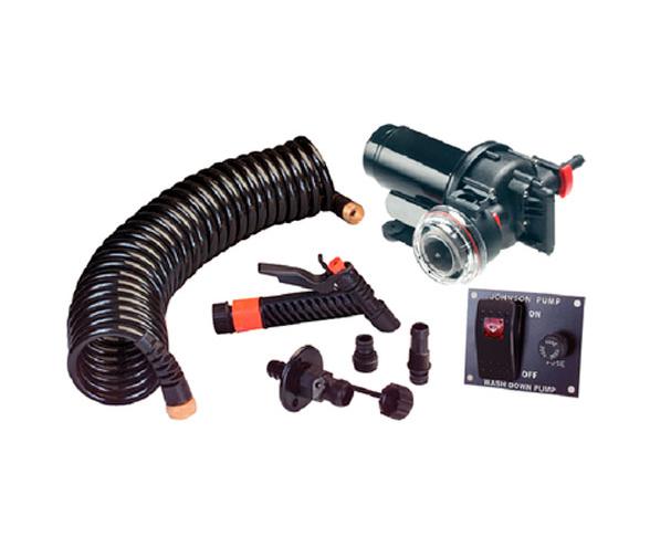 Kit de Baldeo con Bomba de Presion Aqua Jet Johnson Pump 5.2
