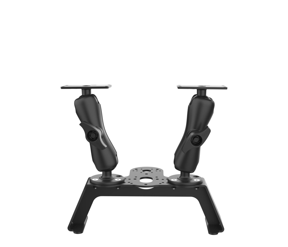 Kit de cubierta para buscador de peces RAM con doble Humminbird Helix 8-10 y mon
