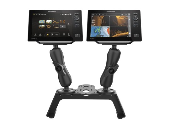 Kit de cubierta para buscador de peces RAM con doble Humminbird Helix 8-10 y mon