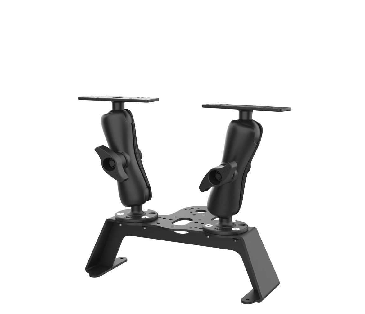 Kit de cubierta para localizador de peces de RAM con doble soporte para electrón