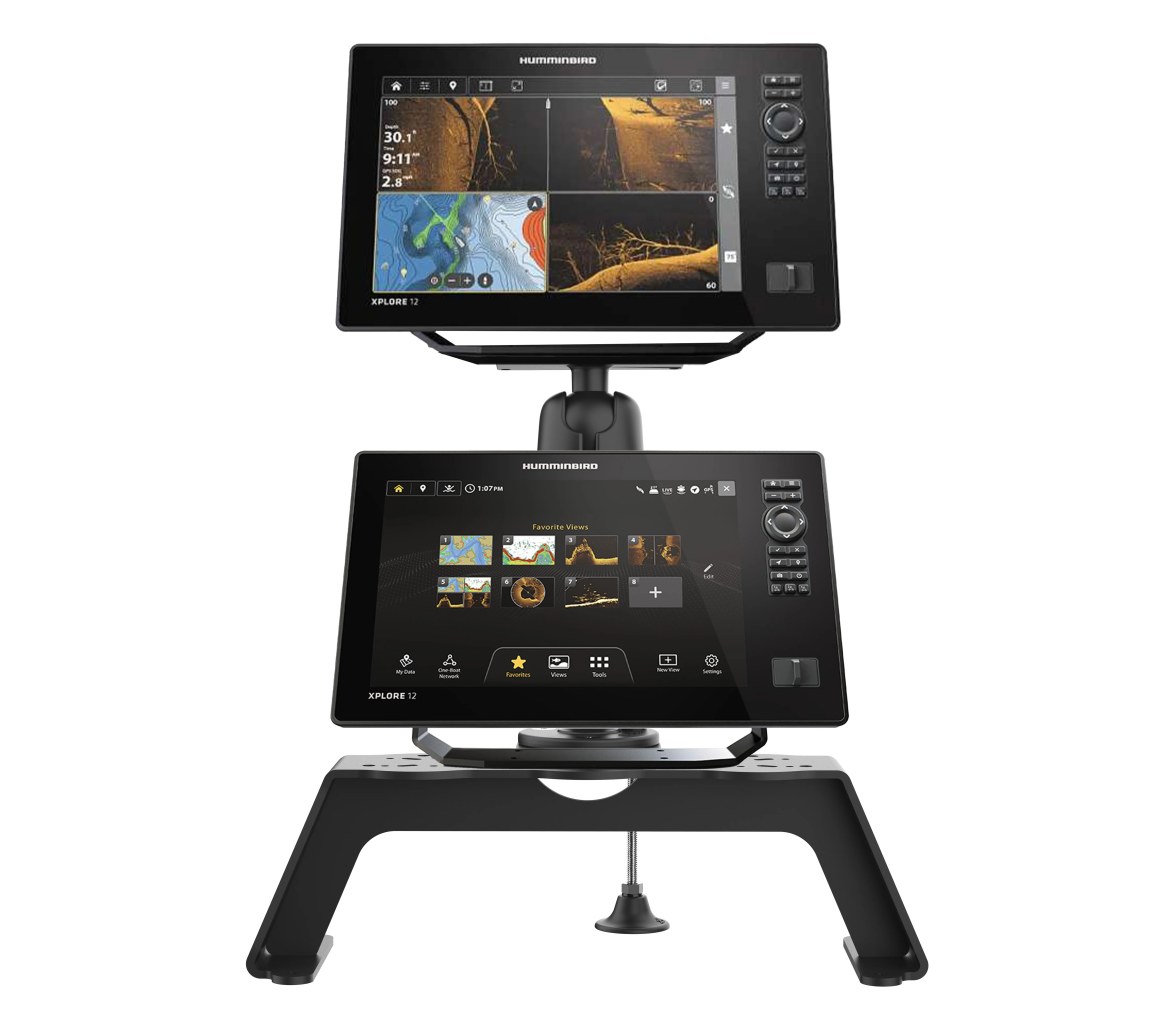 Kit de montaje para Fish Finder en cubierta con Humminbird Helix 8-10 y montura