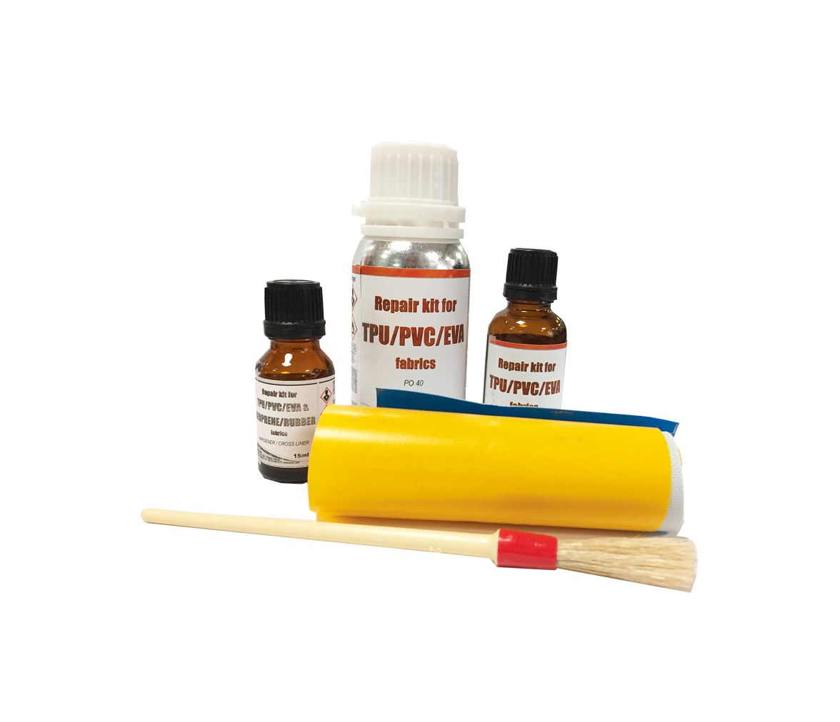 Kit de reparación Hercules para tejidos TPU/PVC/EVA