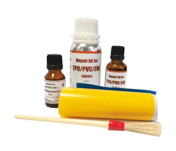 Kit de reparación Hercules para tejidos TPU/PVC/EVA