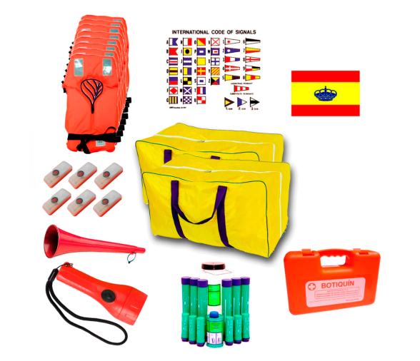 Kit de Seguridad y Coheteria Zonas 2 y 3 - 6 Plazas