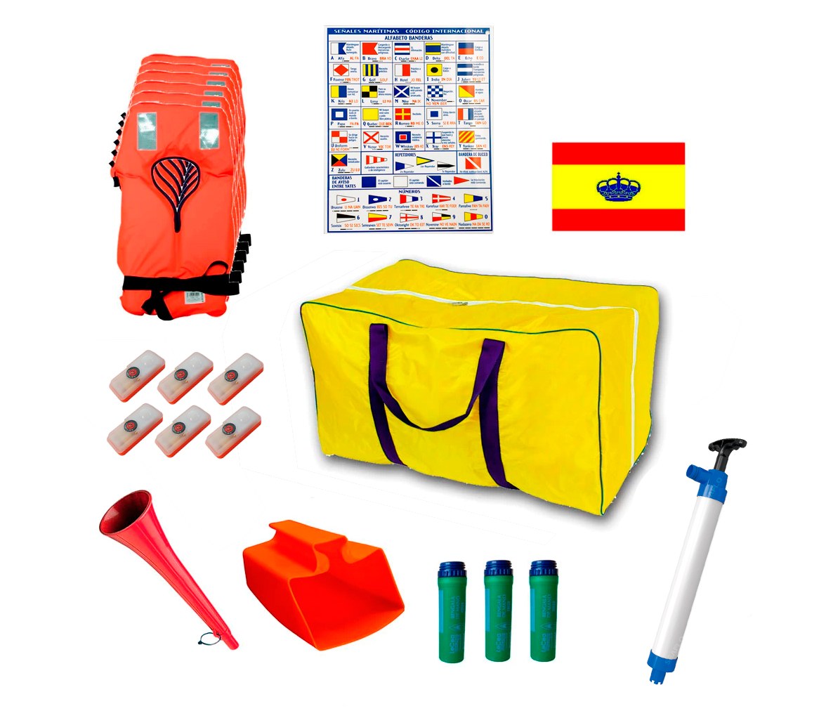 Kit de Seguridad y Coheteria Zonas 5 y 6 - 6 Plazas
