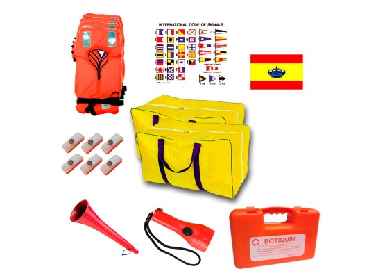 Kit de Seguridad Zonas 3 y 4 - 6 Plazas