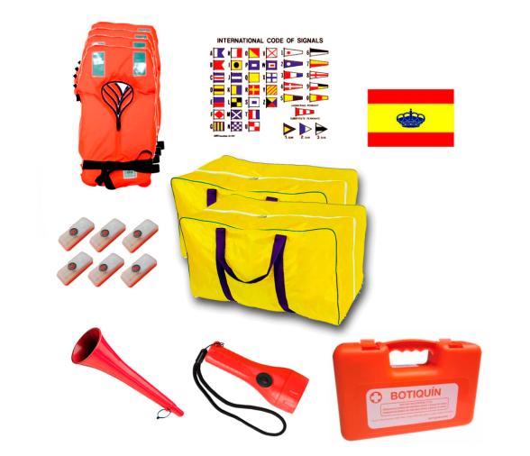 Kit de Seguridad Zonas 3 y 4 - 6 Plazas