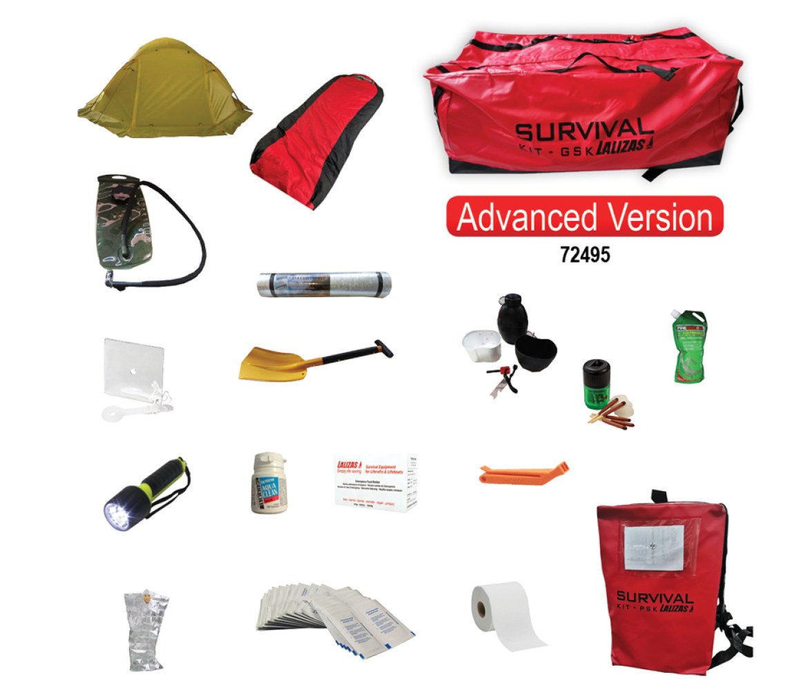 Kit de Supervivencia en Grupo LALIZAS (GSK)