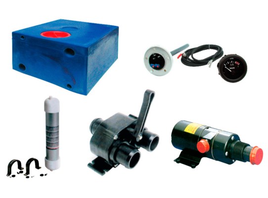 Kit Deposito de Aguas Negras Completo 130 Litros