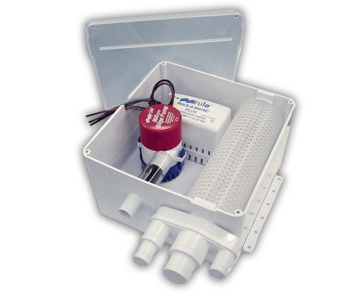 Kit Drenaje Ducha 800GPH 12V Rule