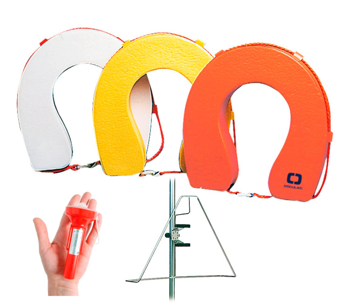 Kit Herradura Estandar de PVC con Soporte y Luz Flotante